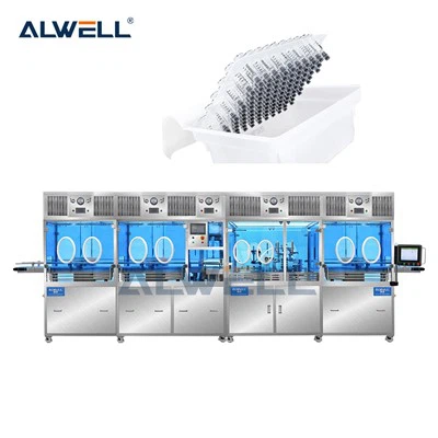 Nagysebességű előre kitöltött fecskendő vákuum töltővezeték